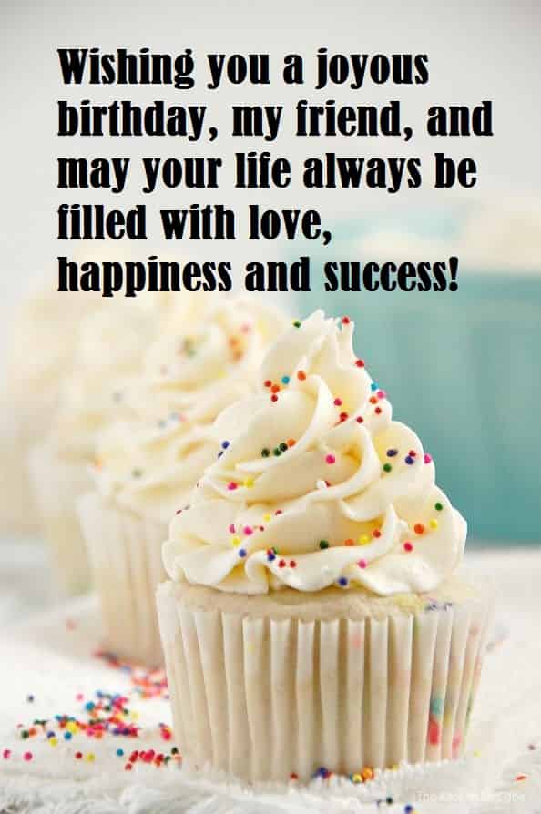 white-cup-cake-with-birthday-quotes