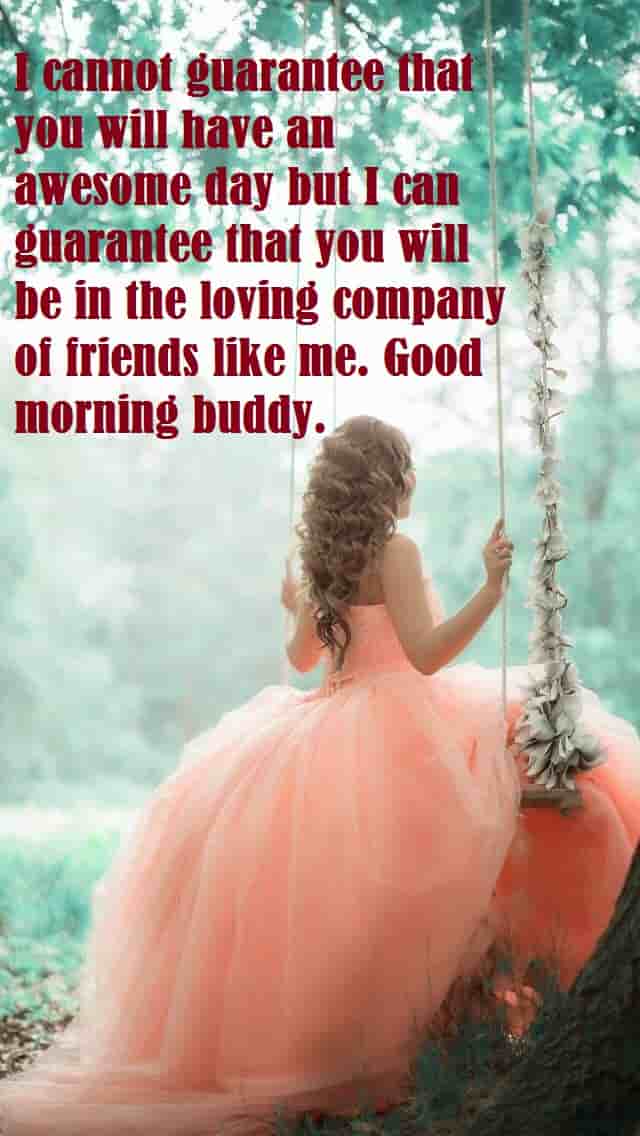 girl-in-pink-frock-with-morning-messages-for-friends-images