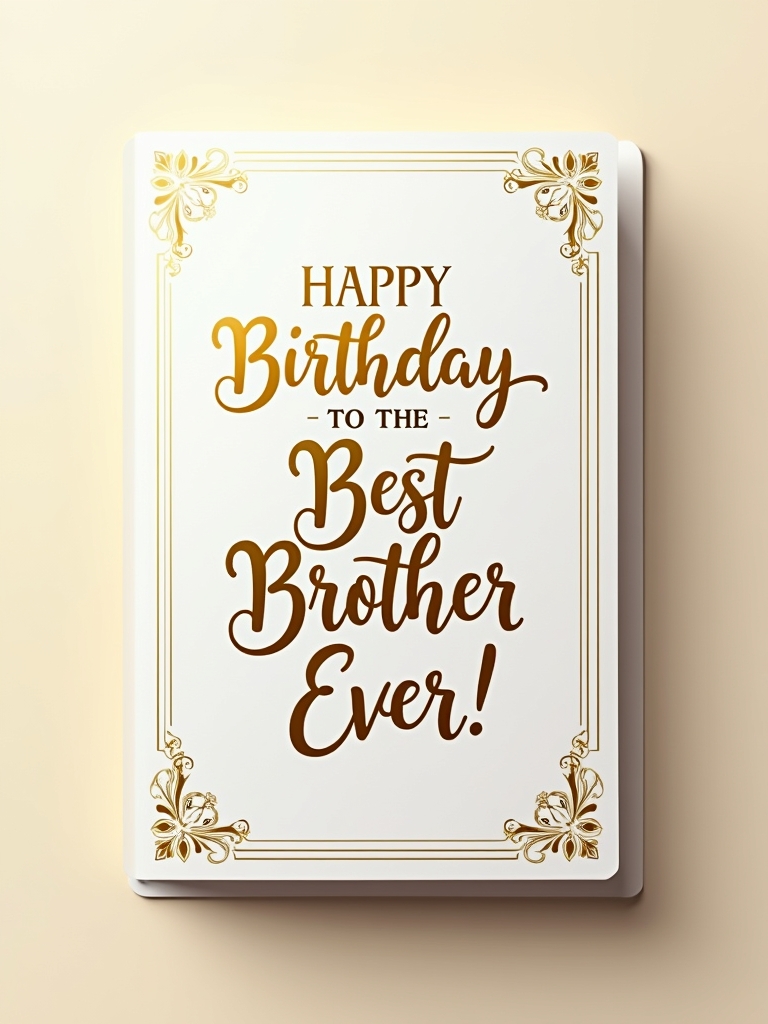 Celebrate Message with Heartfelt Birthday Wishes for Brother - Inspirational Moments