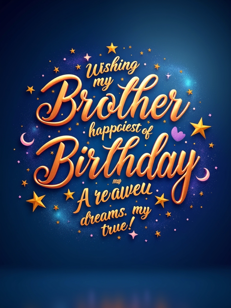 Celebrate Happiness with Heartfelt Birthday Wishes for Brother - Wonderful Moments