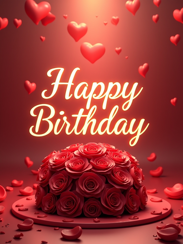 Heartfelt birthday quote with butterflies