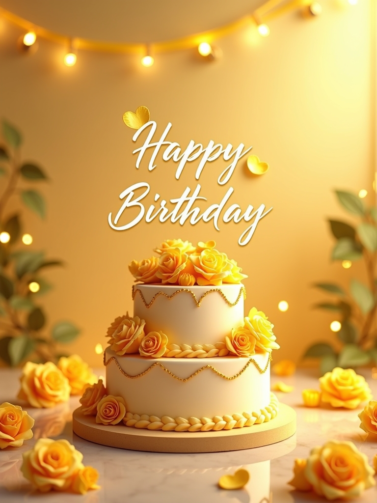 Heart-touching birthday quote on a beautiful background