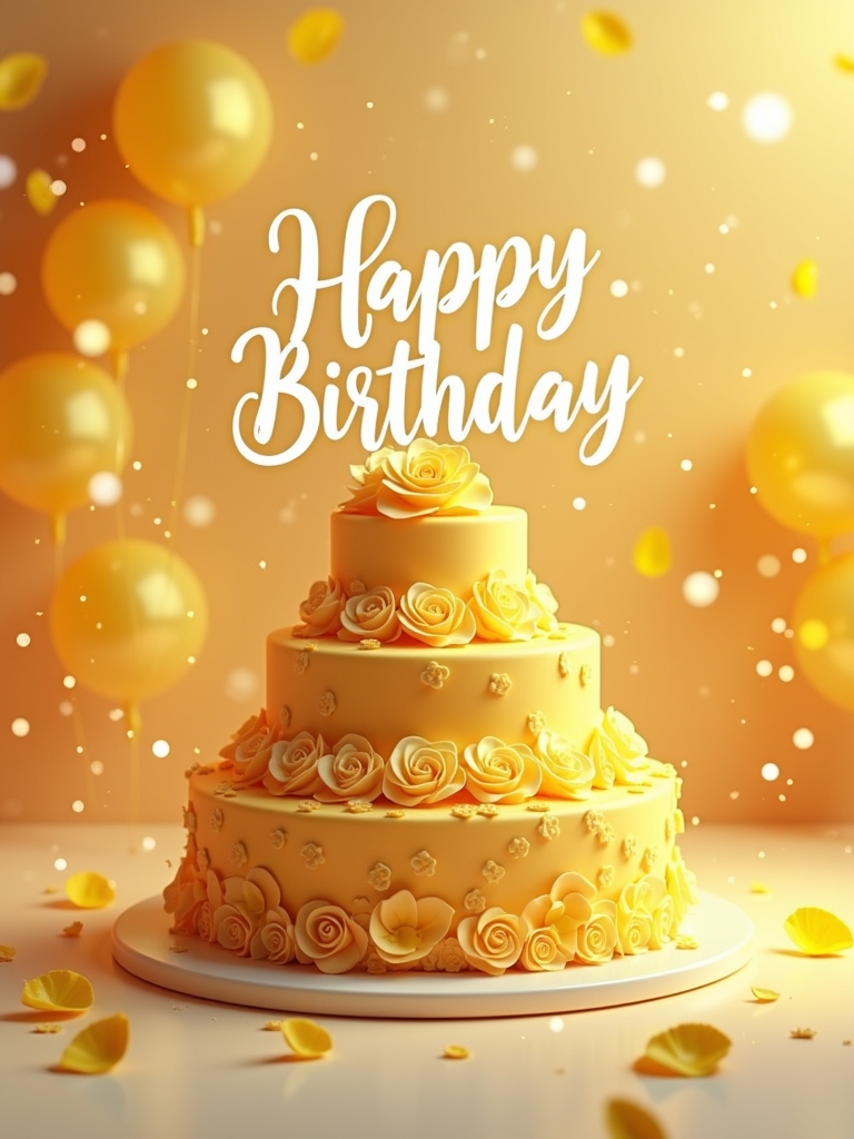 Sentimental birthday wish for mom with flowers